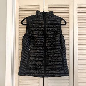 Women’s Patagonia ultralight down vest black small